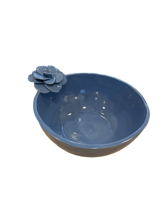 Bowl - Cornflower Blue Small Flower