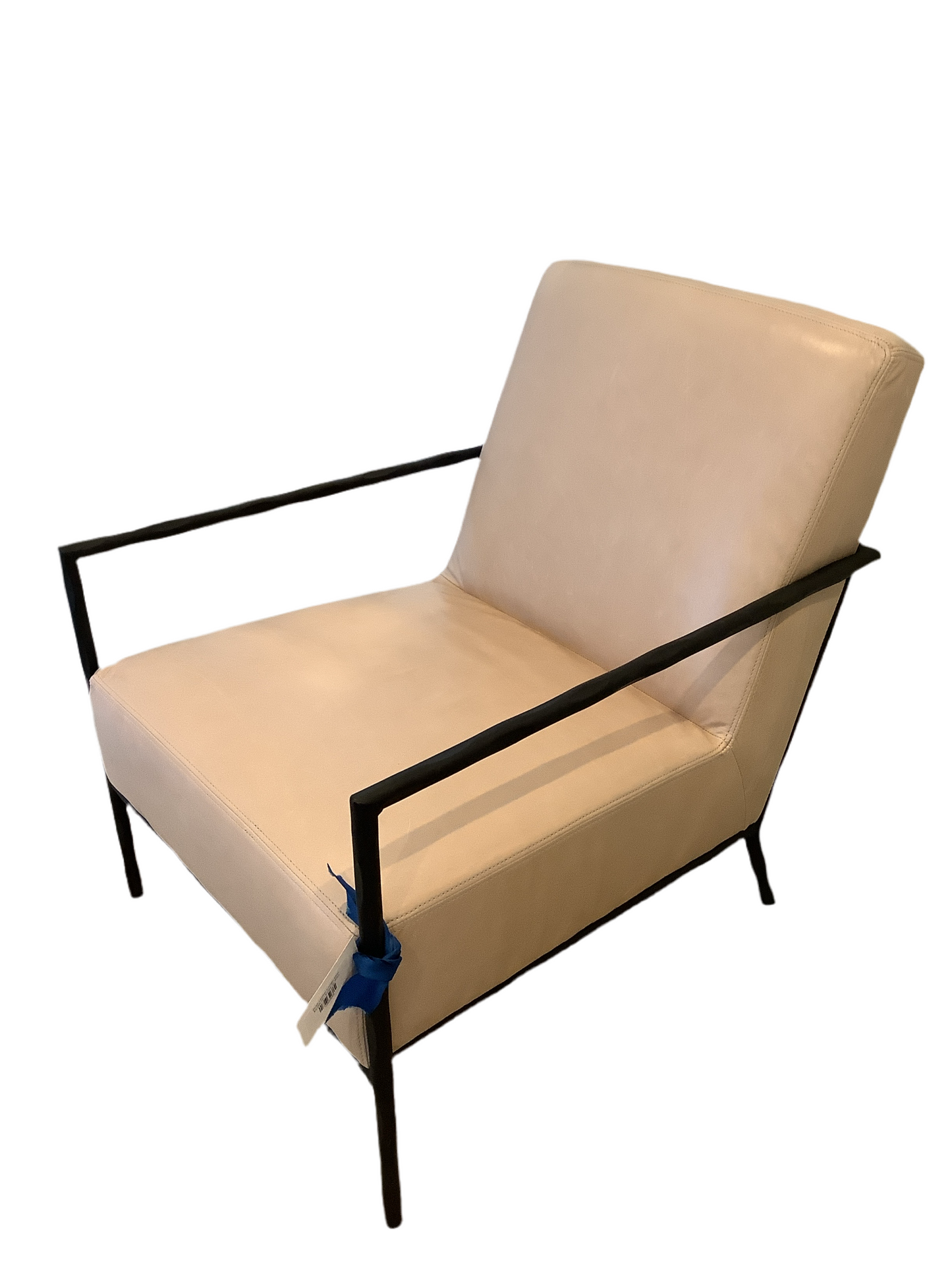 Arm Chair - Blush Leather Lounge