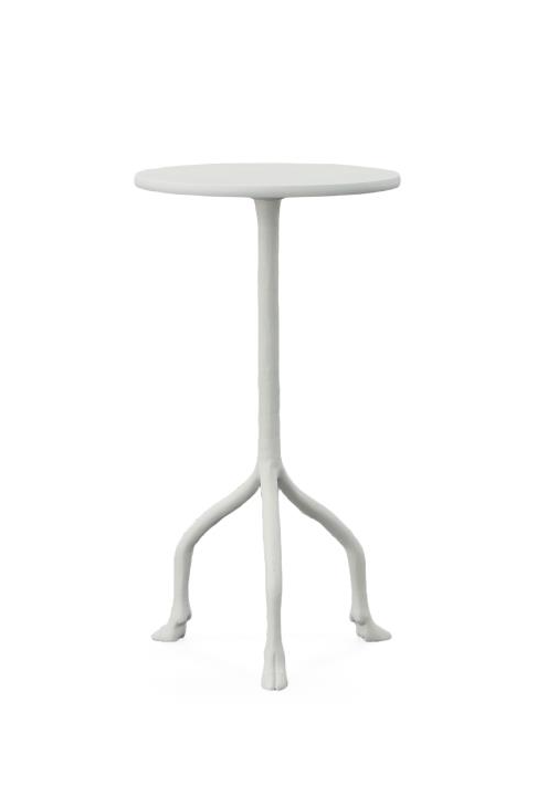 Table - Footed White Martini