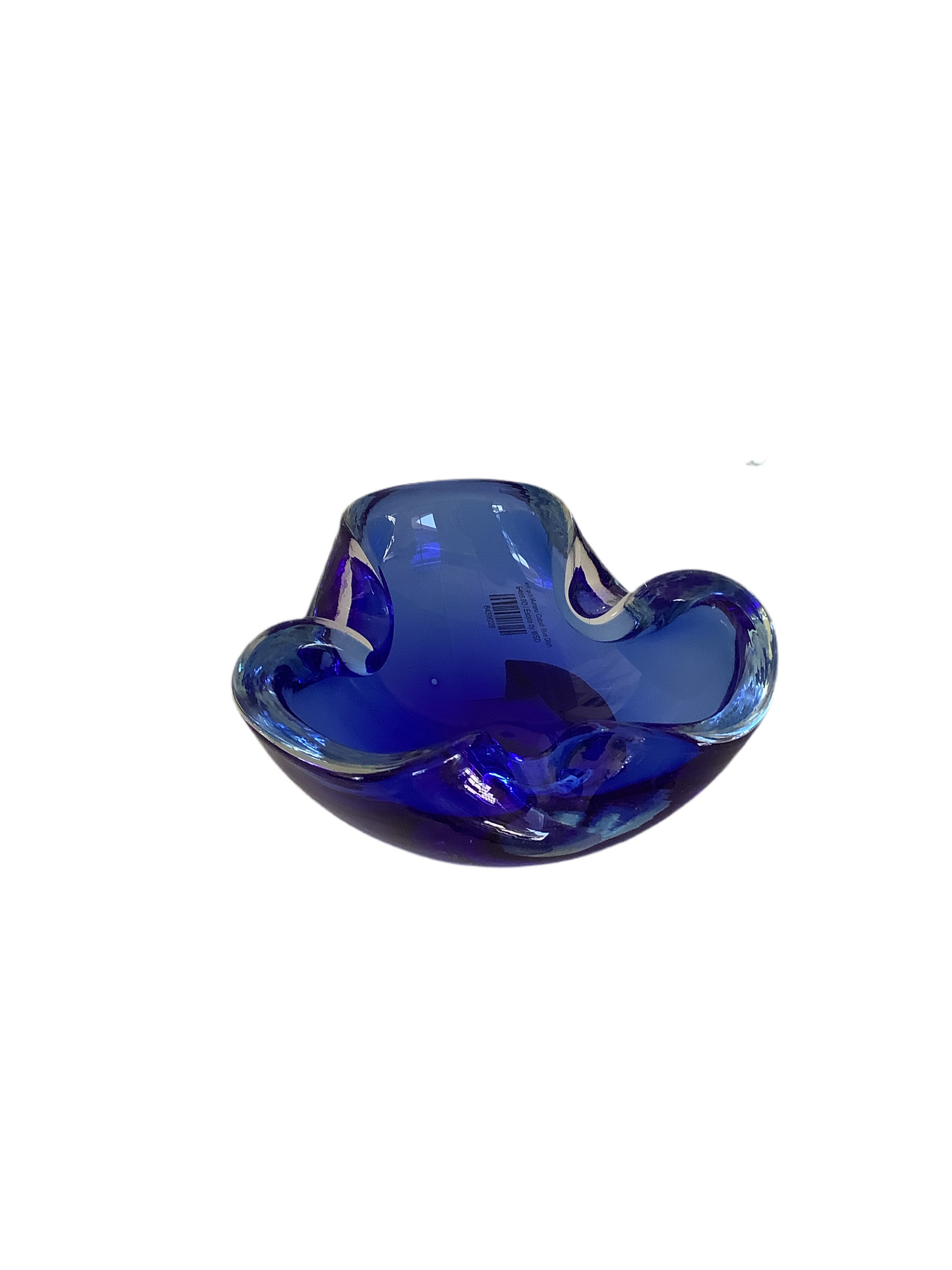 Dish - Antique Murano Cobalt Blue