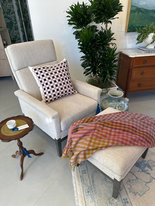 Arm Chair with Ottoman - Reclining