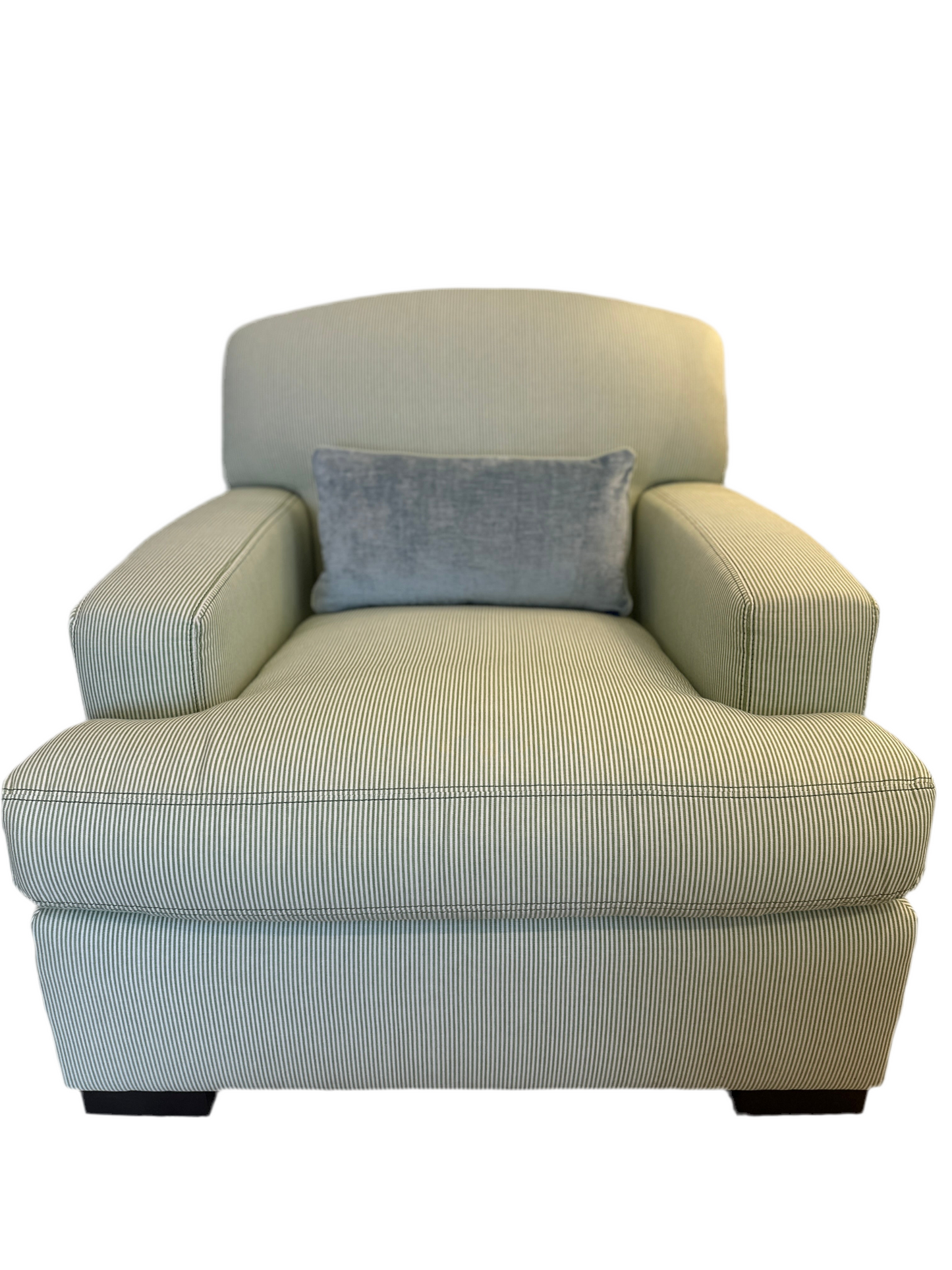 Chair - Green Pinstripe