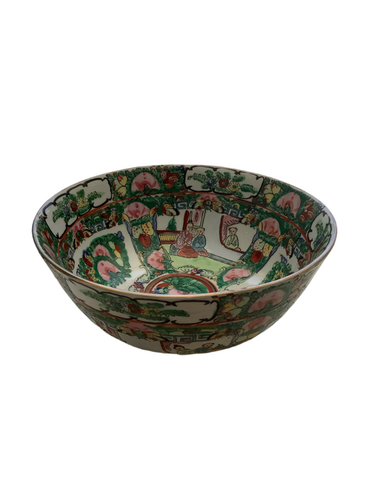 Bowl - Antique Rose Medallion 8"