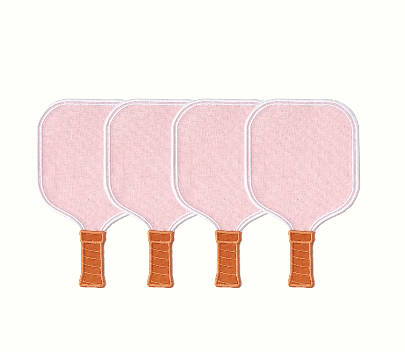 Cocktail Napkins - Pickleball Paddle Linen