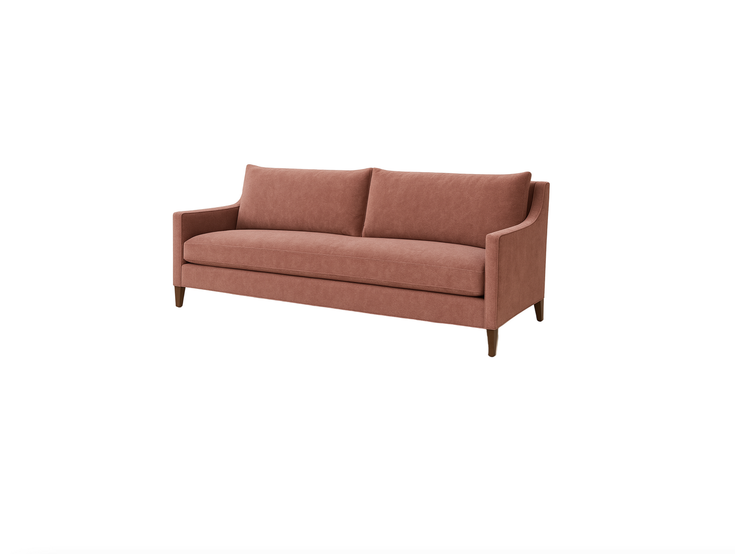 Sofa - Pink Mohair