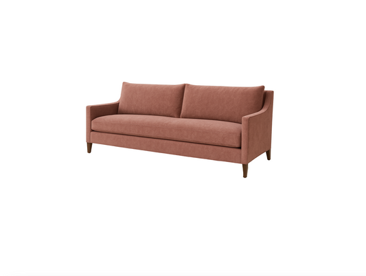 Sofa - Pink Mohair