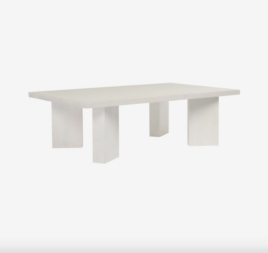 Rectangular Coffee Table in Cashew