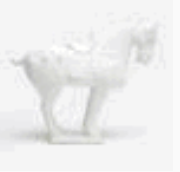 Horse - White Plaster