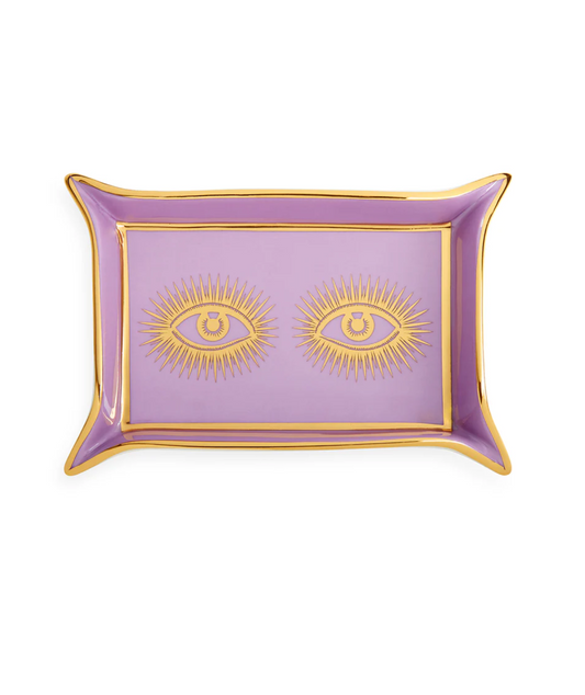 Tray - Eyes Valet Tray Lilac