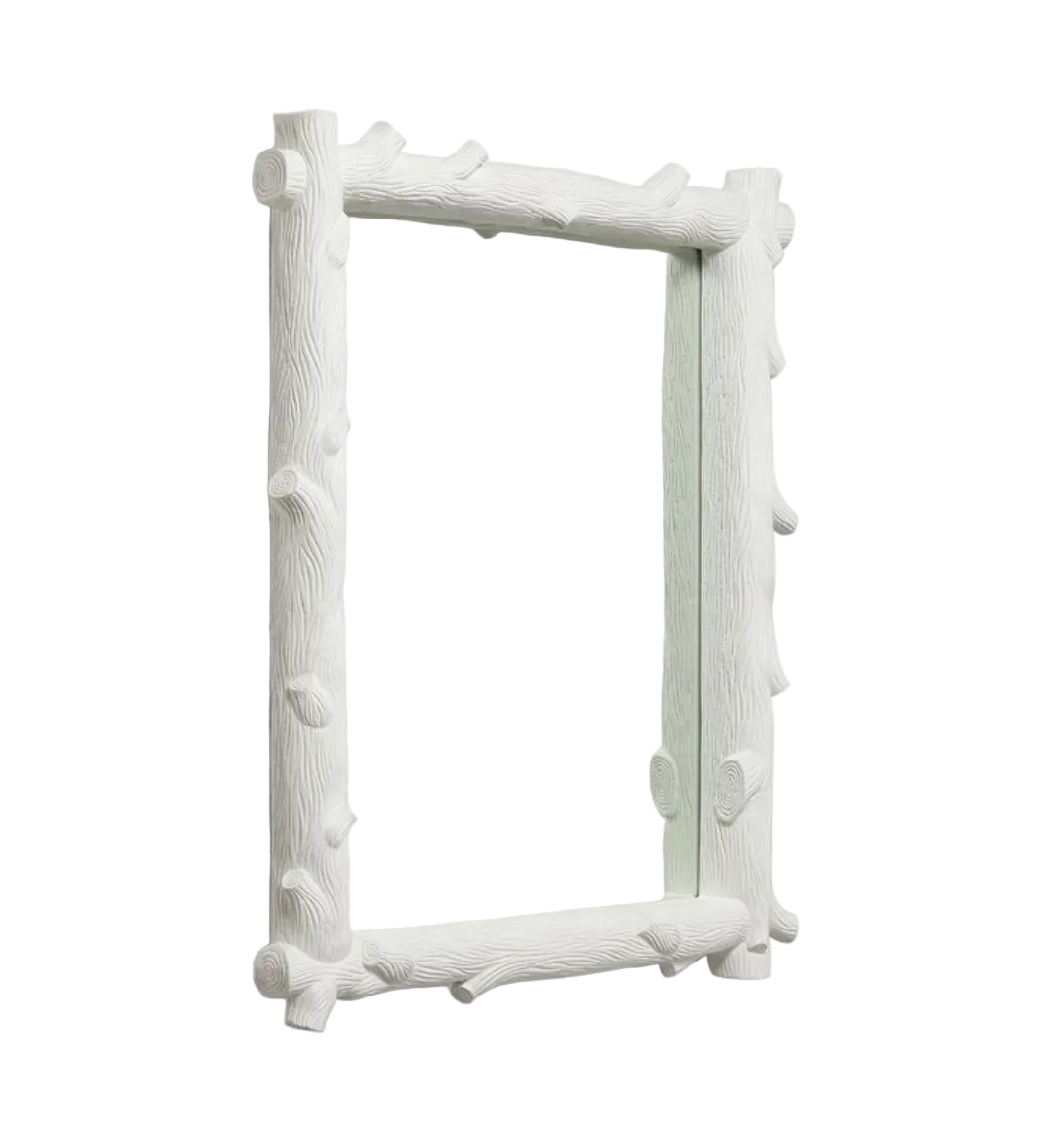 White Rectangular Mirror