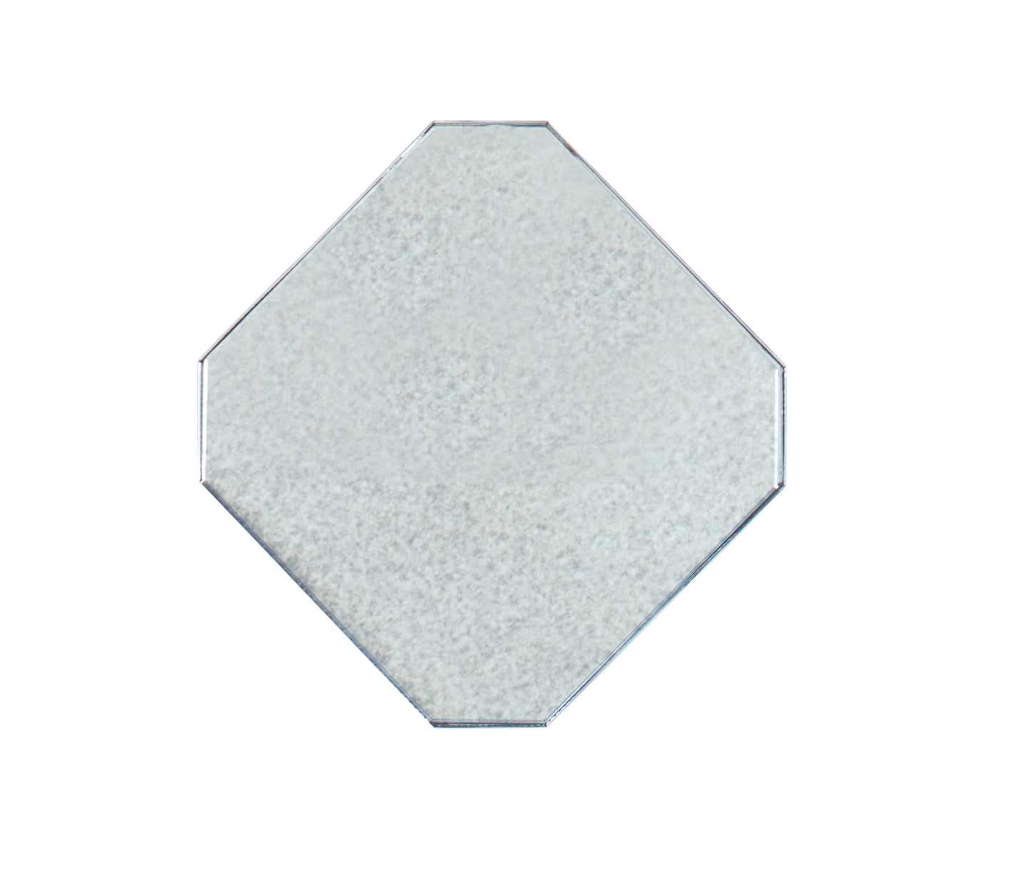 Accent Table - Polished Nickel Octagon Tray