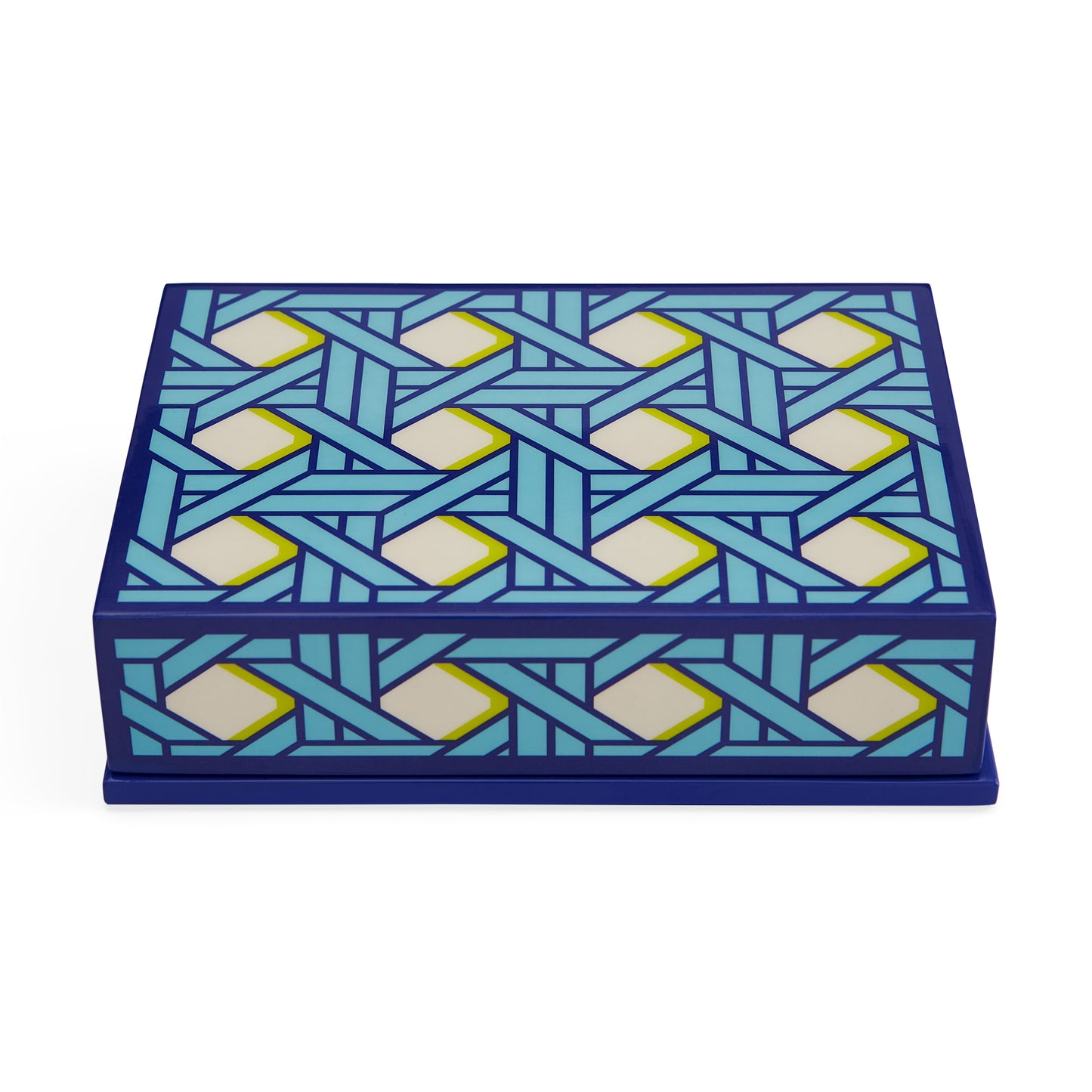 Card Set - Basketweave Lacquer Box