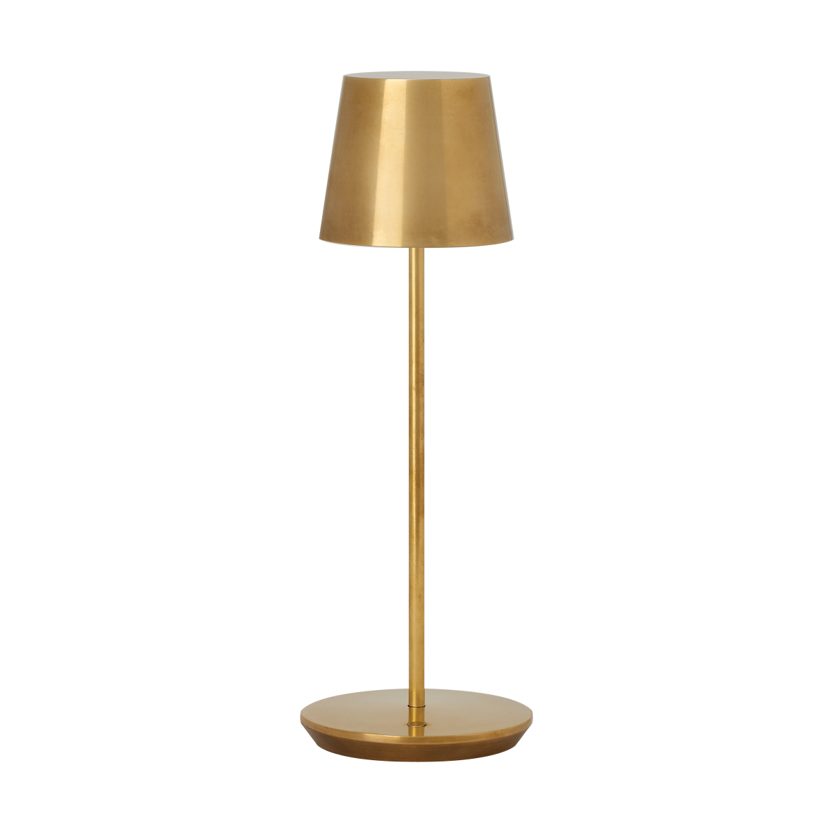 Table Lamp - Brass Accent Rechargeable