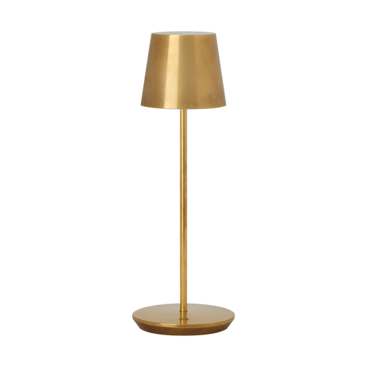 Table Lamp - Brass Accent Rechargeable