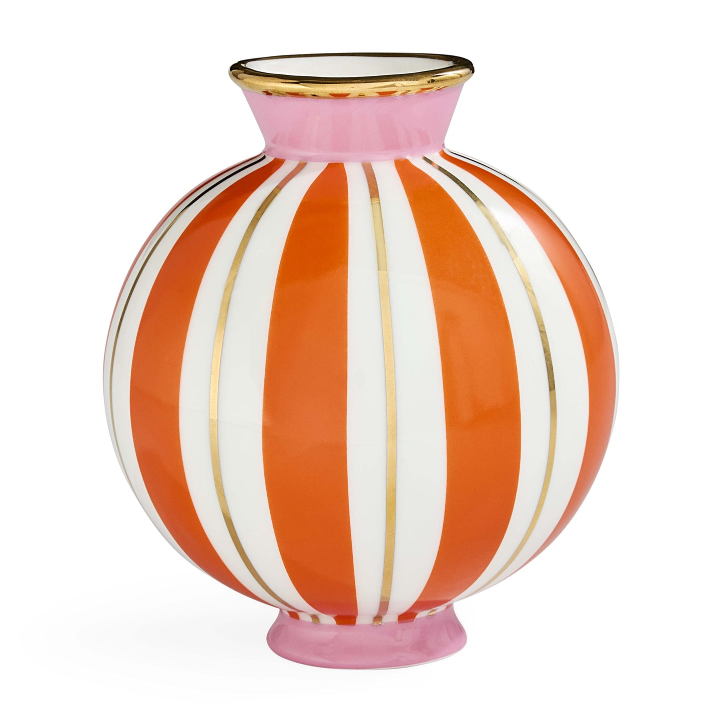 Vase - Portofino Bud in Orange/Pink