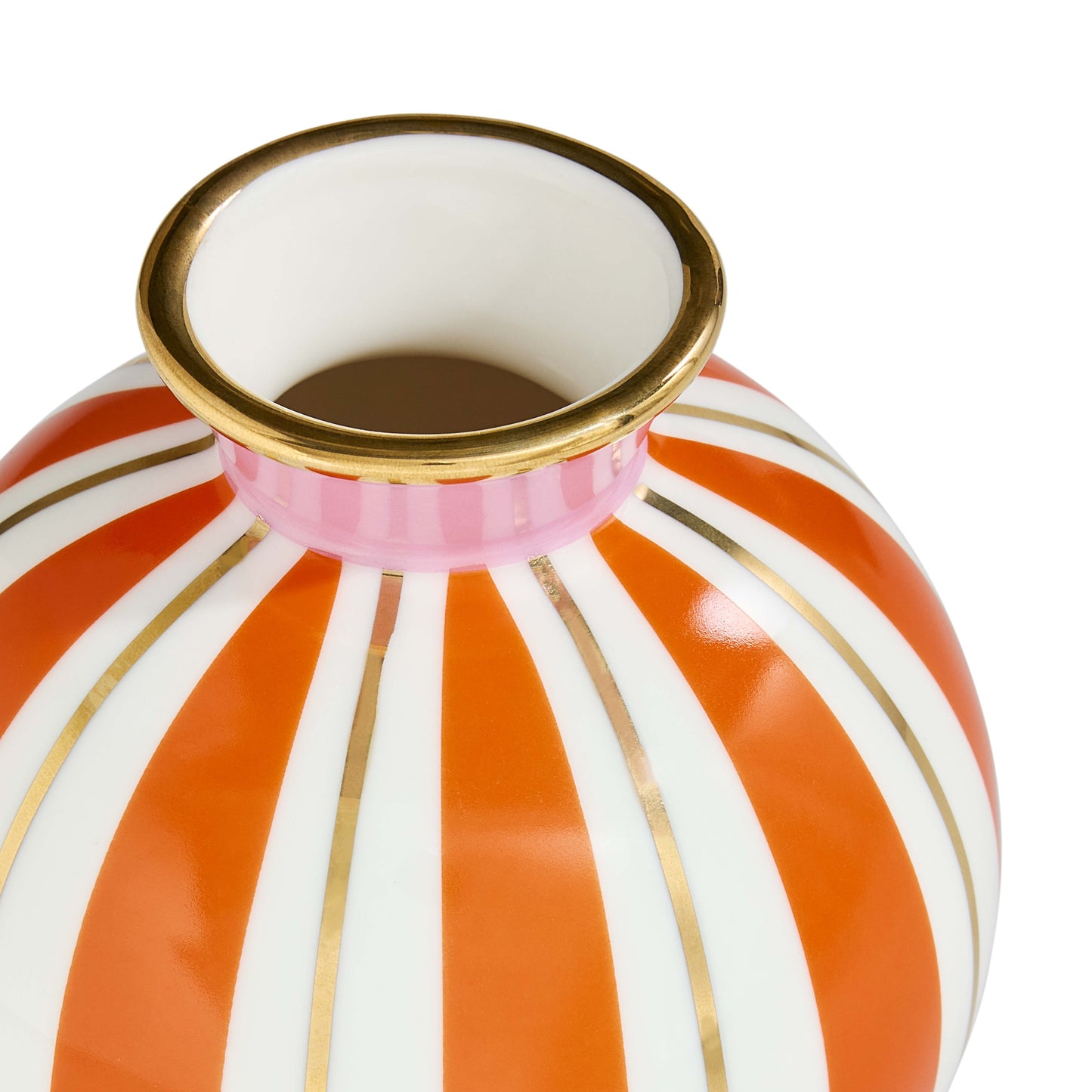 Vase - Portofino Bud in Orange/Pink