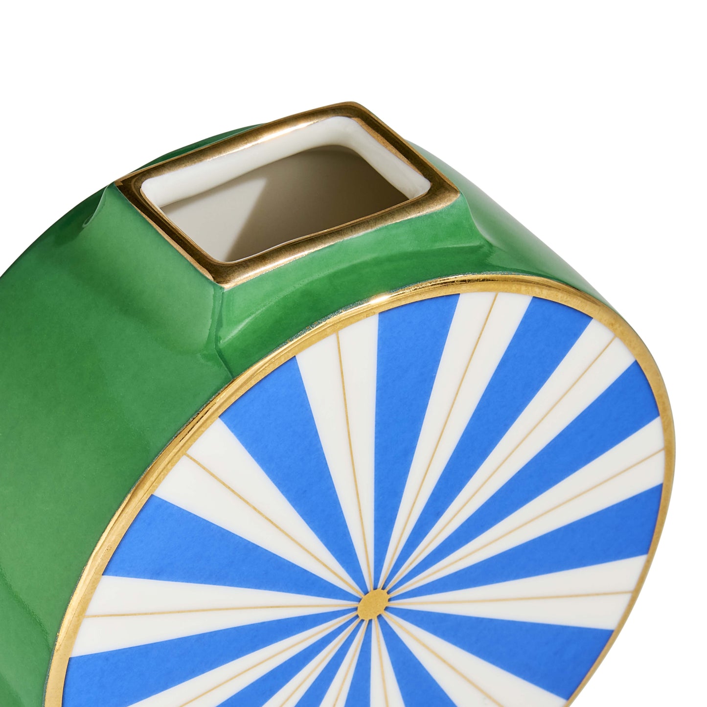 Vase - Portofino Circle in Blue/Green