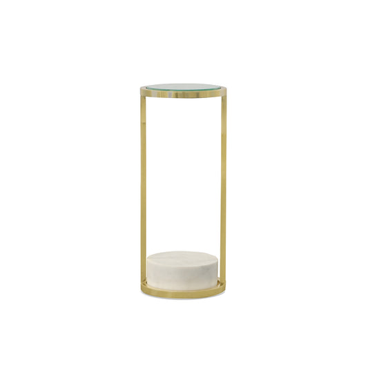 Drink Table - Polished Brass